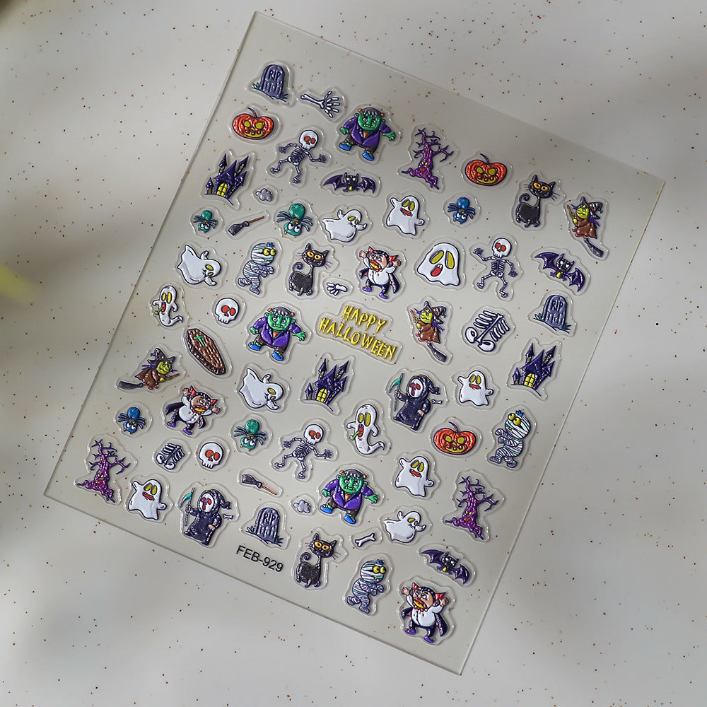Halloween Theme Mini DecorStickers-2