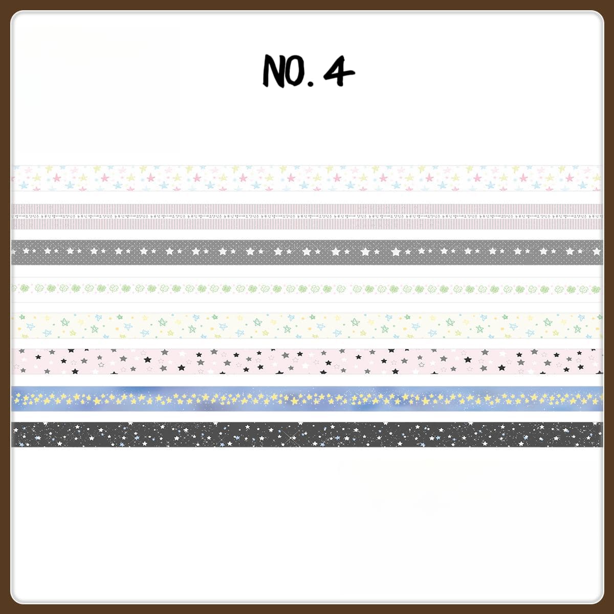 Ultra-thin Washi Tape Set