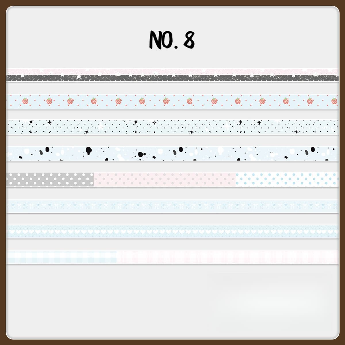 Ultra-thin Washi Tape Set