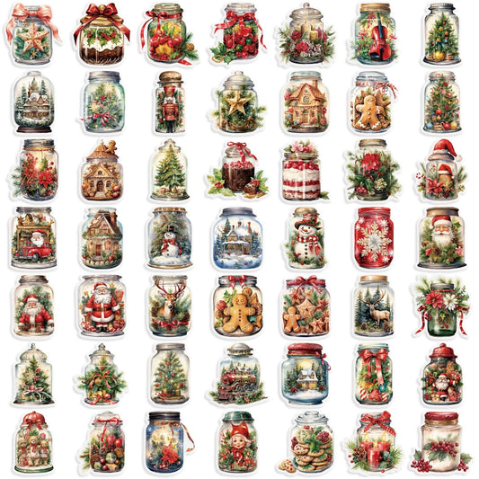 50PCS Christmas Stickers