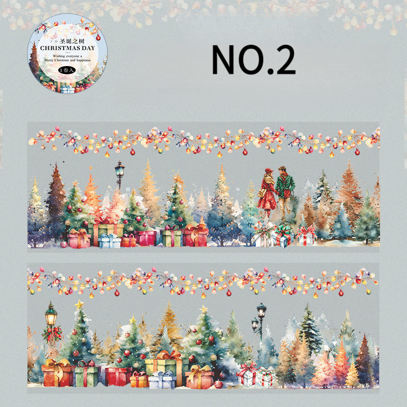 Christmas Series PET Tape