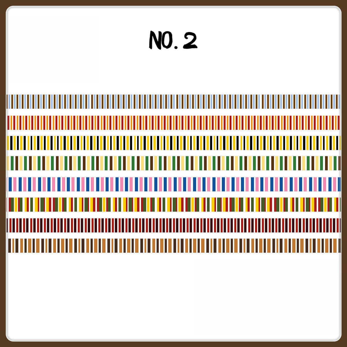 Ultra-thin Washi Tape Set
