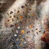 Halloween Theme Mini Decor Stickers
