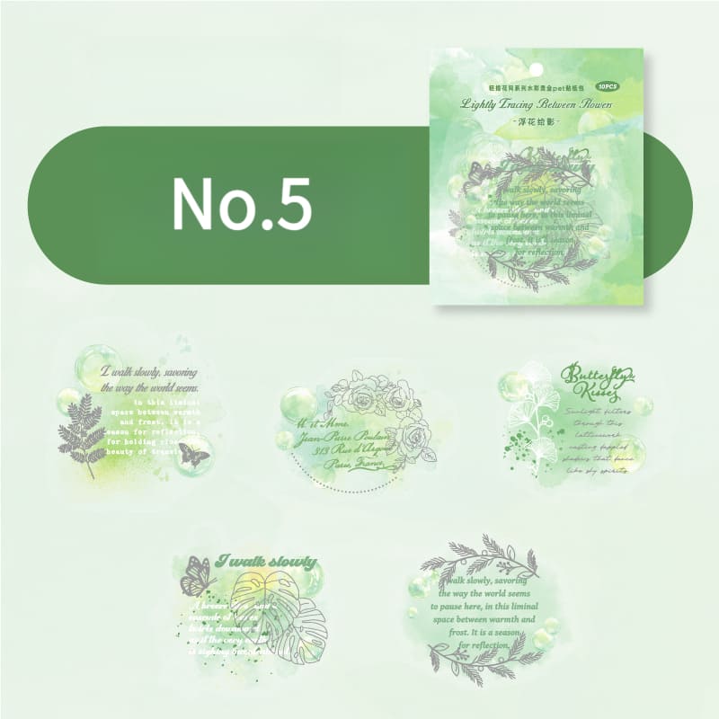 Watercolor Stickers