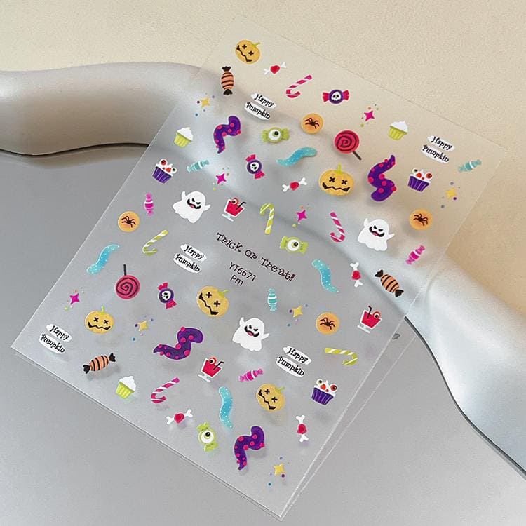 Halloween Theme Mini Decor Stickers