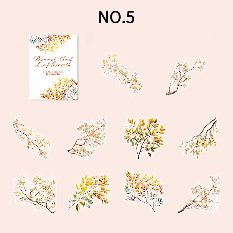 Leaf & Branch PET Sticker Pack
