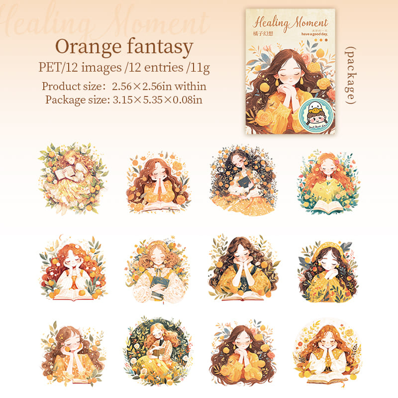 Healing Forest Series Stickers