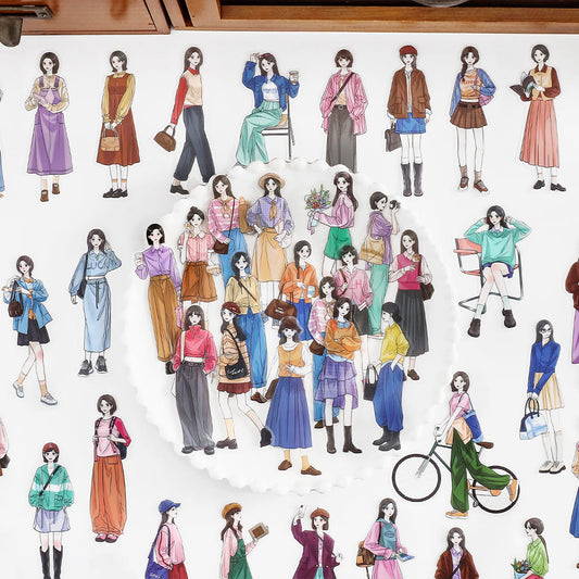 Everyday Life Character Sticker Pack