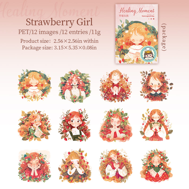 Healing Forest Series Stickers