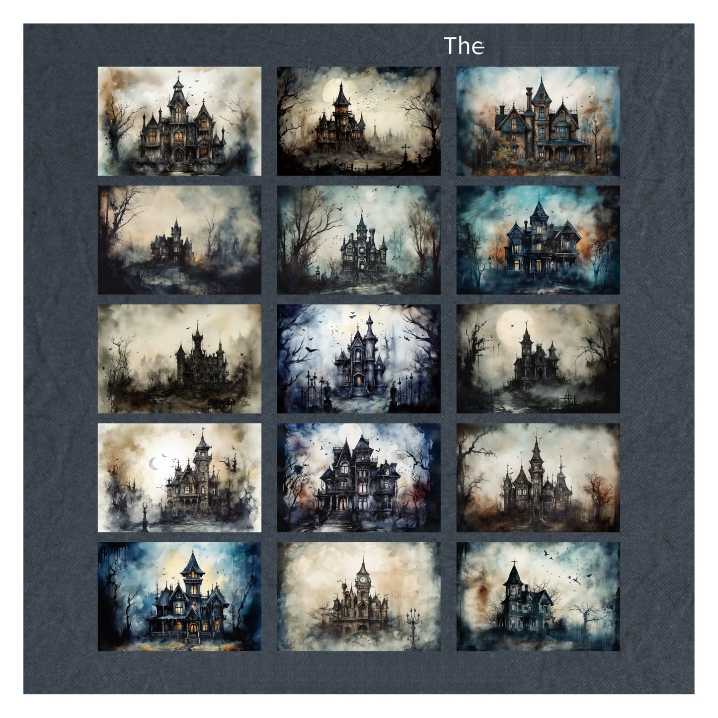 30PCS Wilderness Series Scrapbook Paper