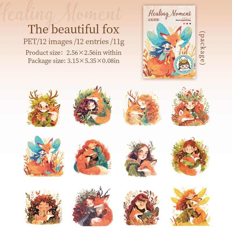 Healing Forest Series Stickers