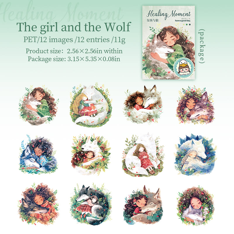 Healing Forest Series Stickers