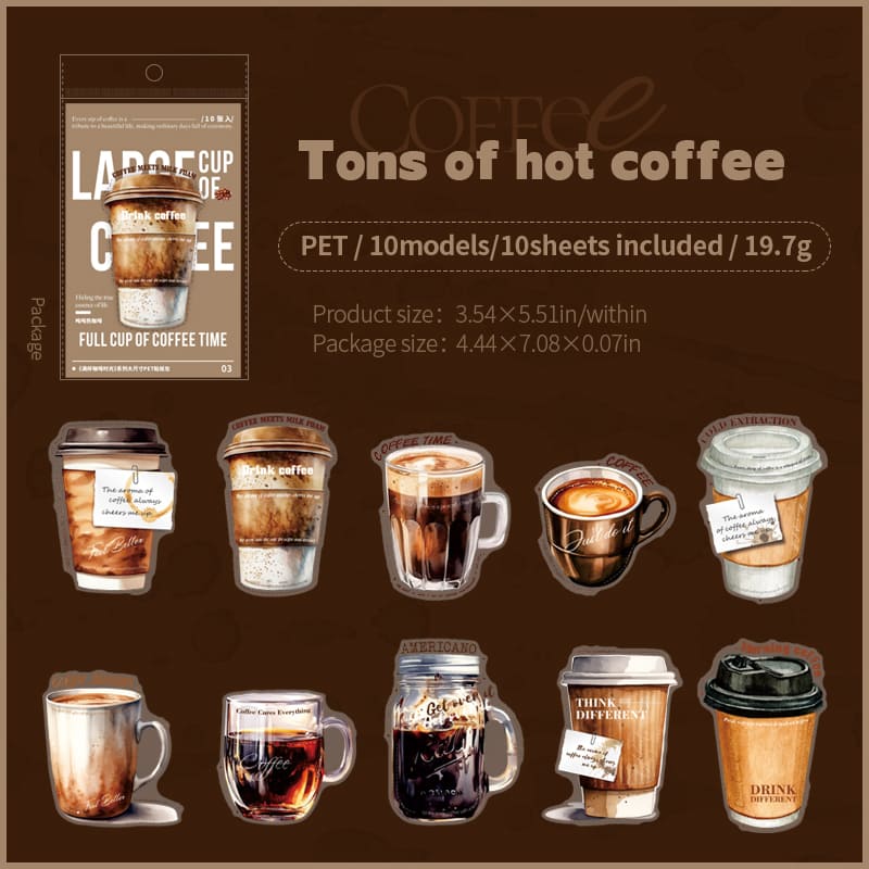Coffee Time Sticker Pack