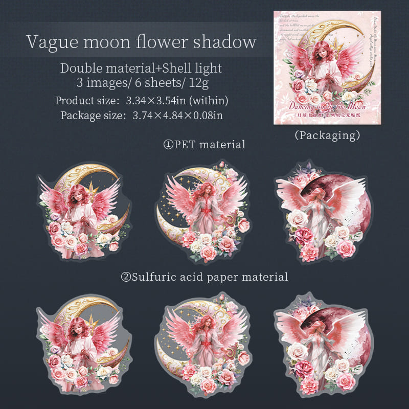 Moon Series Sticker Pack