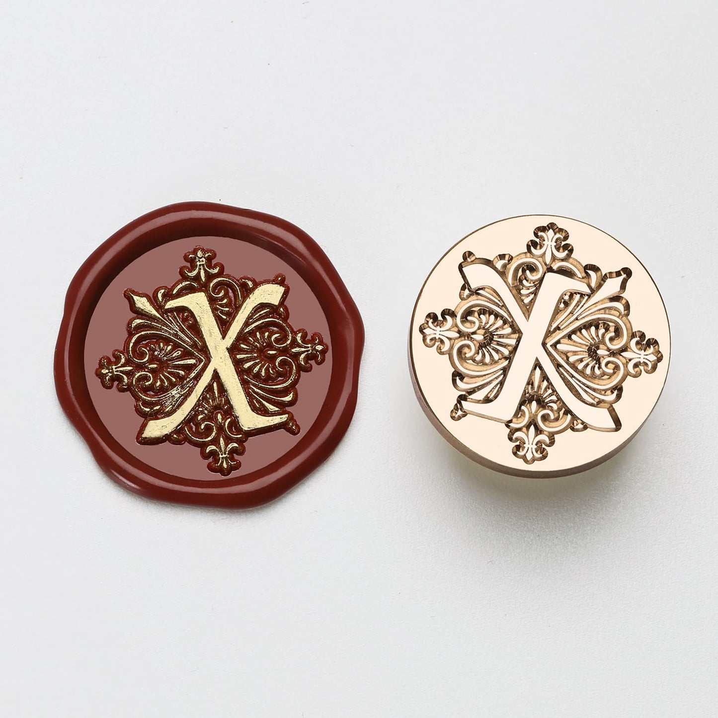 Iris Letter Series Wax Seal Head