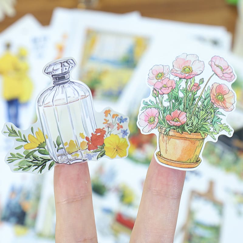 Autumn-Themed Sticker Book