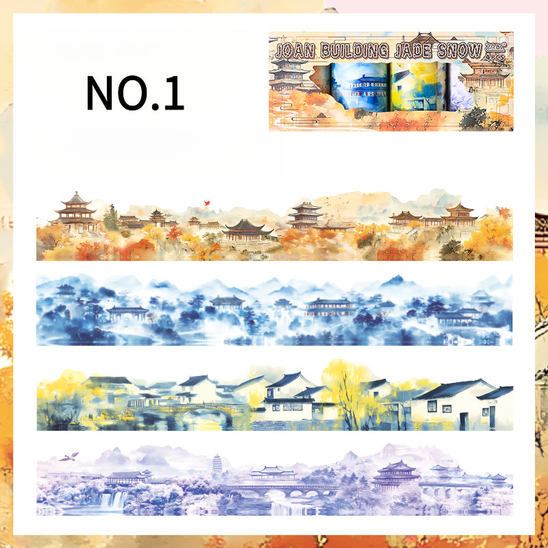 Chinese Aesthetic Washi Tape Set