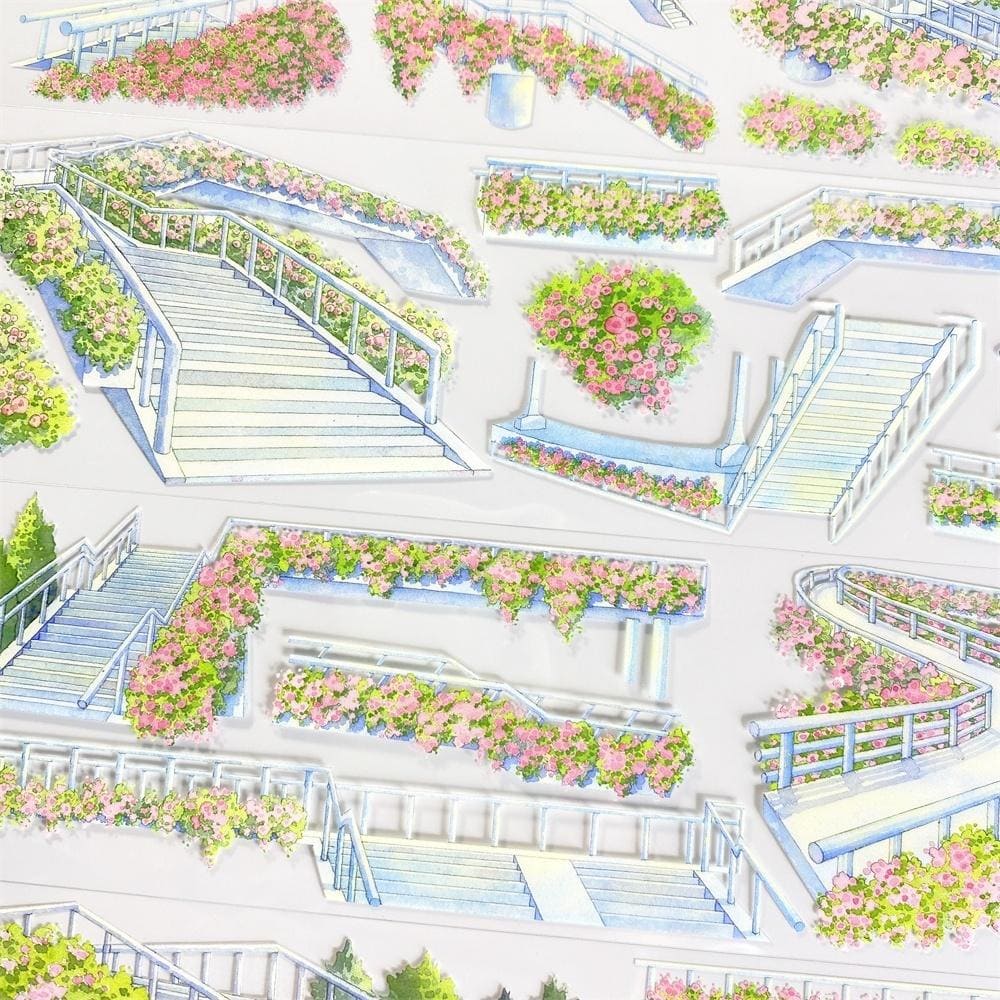 Pedestrian Overpass PET Tape (One Cycle)