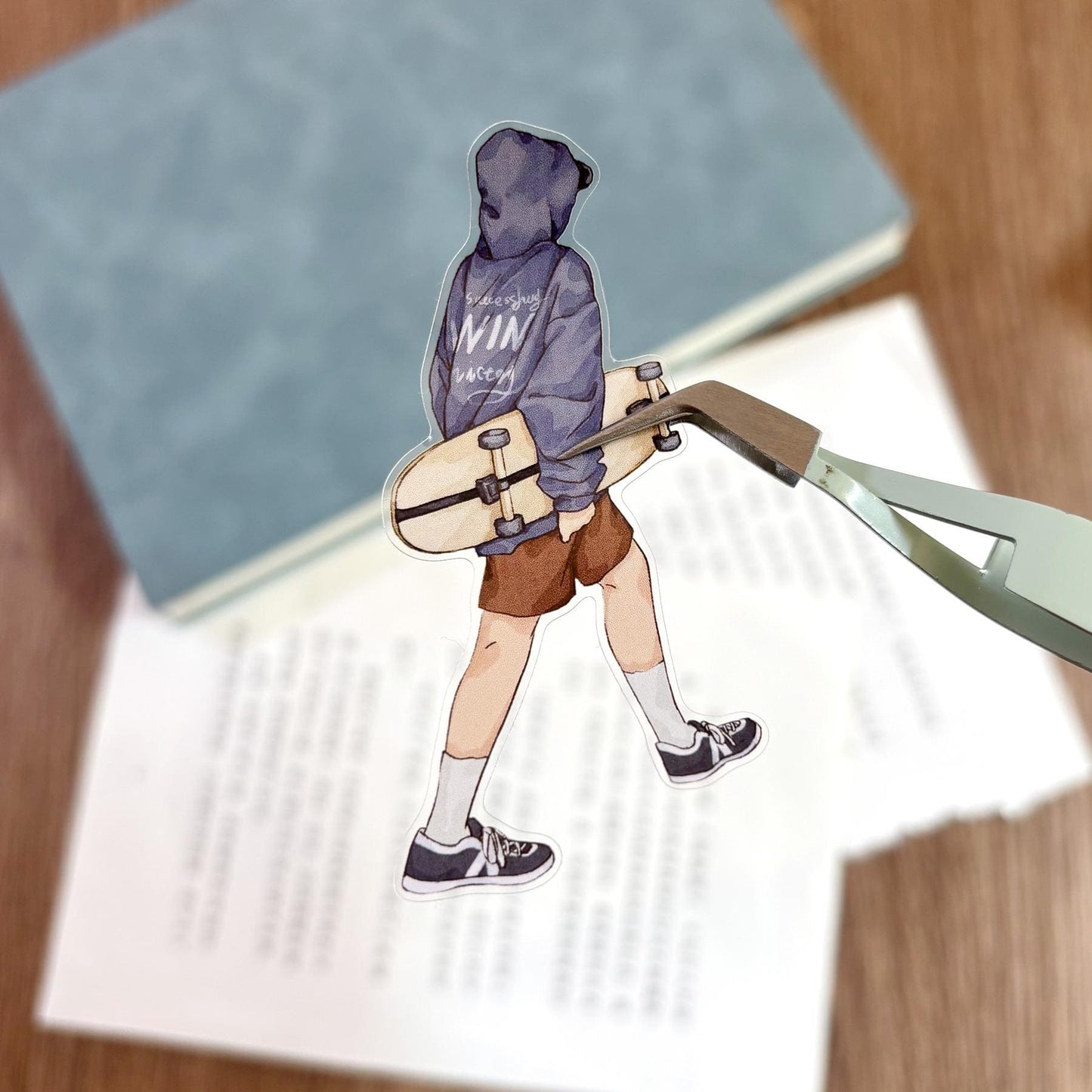 8cm*100 cm Die-Cut Casual Character Series One cycle Tape