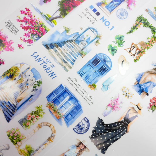 4PCS Scenic Series PET Tape