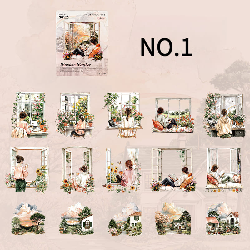Weather by the Window Sticker Pack