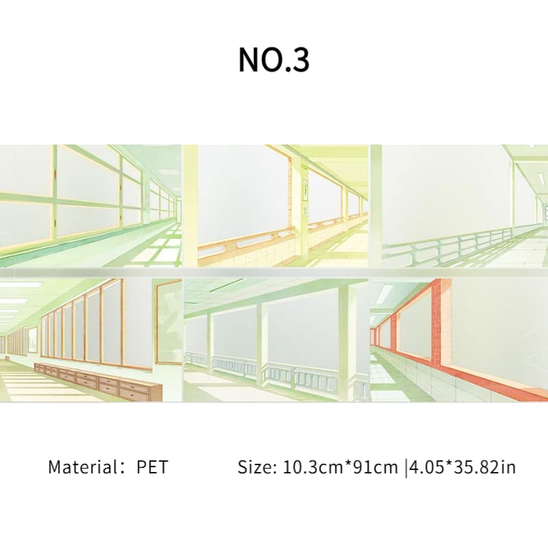 Window Series One Cycle PET Tape