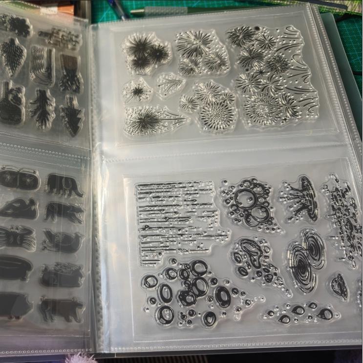 Clear Stamp Storage Bag