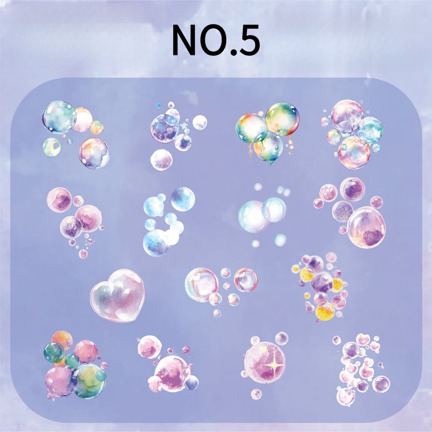 Bubble Theme Sticker Pack