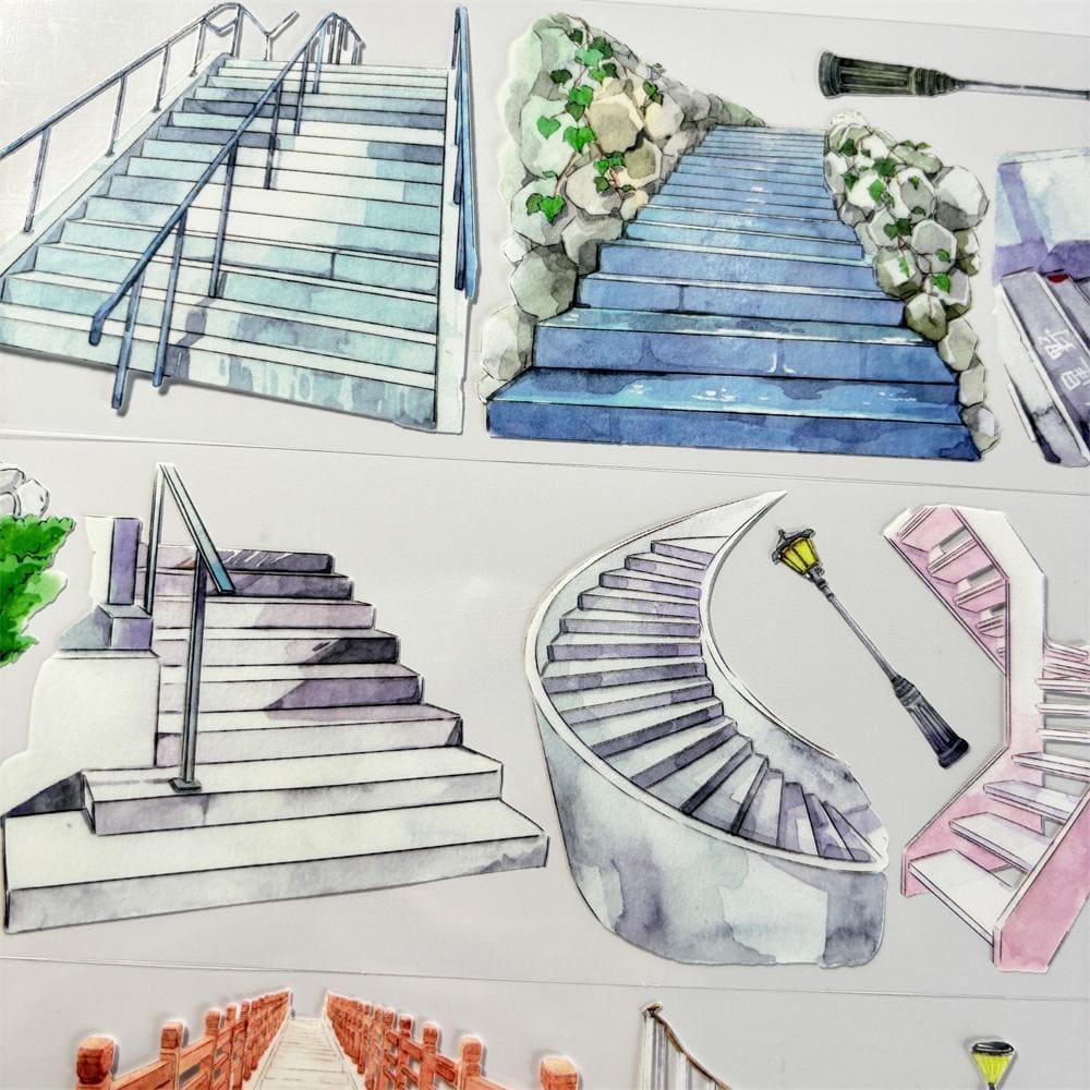 One Cycle Staircase Pattern PET Tape