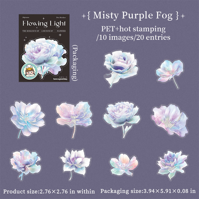 Flower Series Stickers