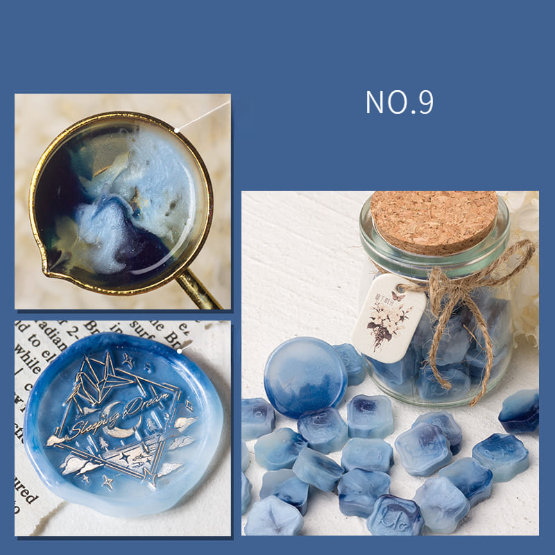 Jade Series Wax Seal Beads Set