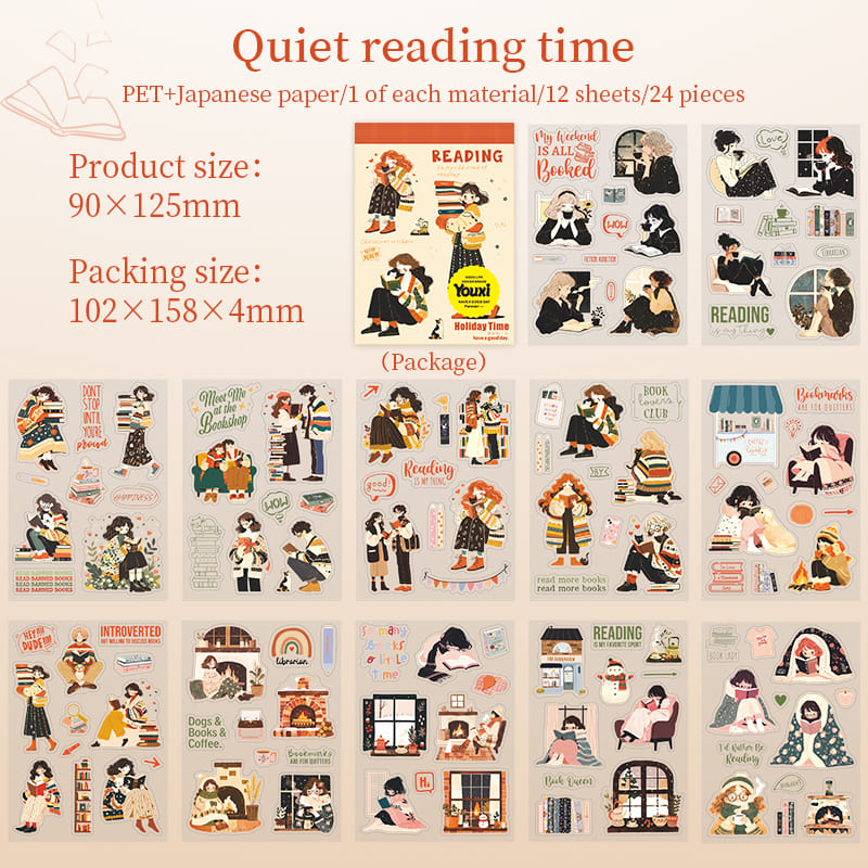 Holiday Time Stickers Book