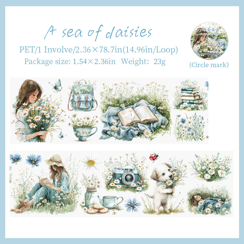 Camping Party Theme PET Tape