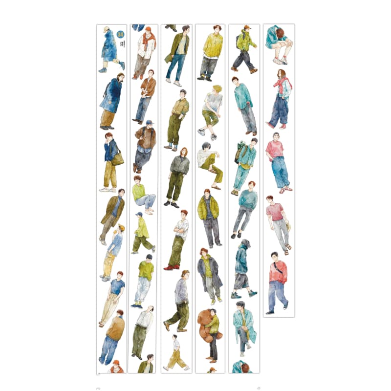 5cm*333cm "He" One Cycle PET Tape