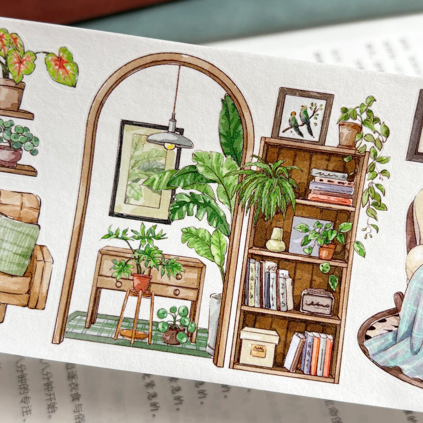 Die-Cutting My Forest House One Cycle PET Tape
