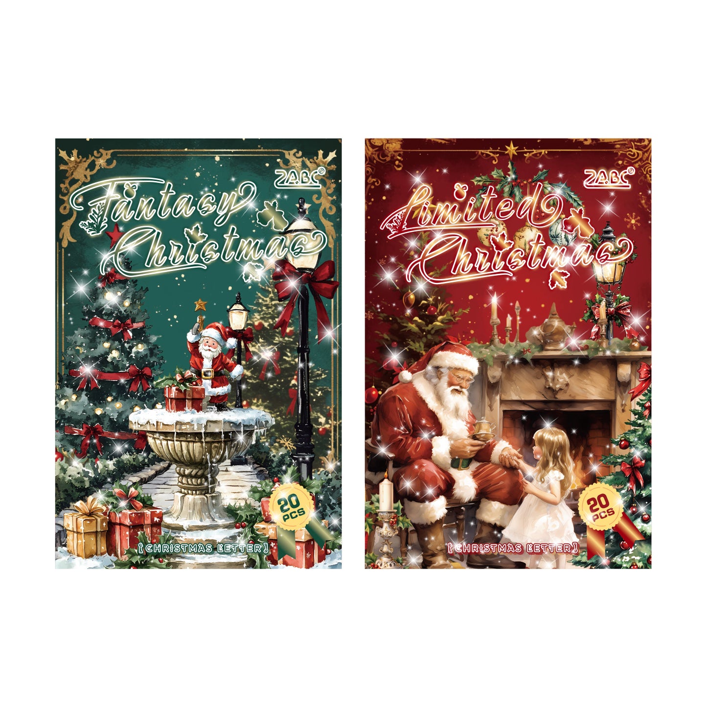 Die-cut Christmas Sticker Book
