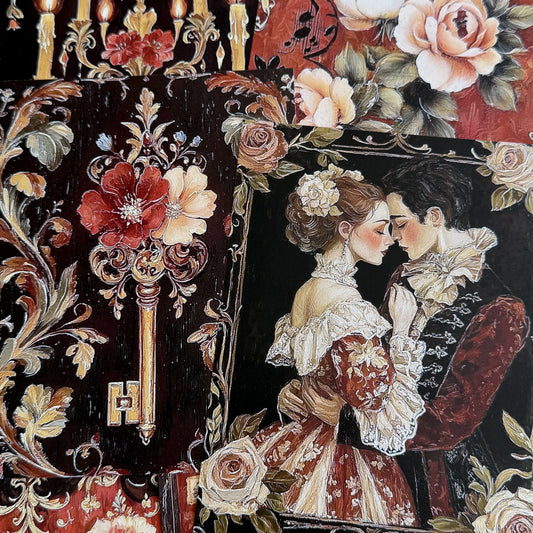 Court Opera Scrapbook Paper