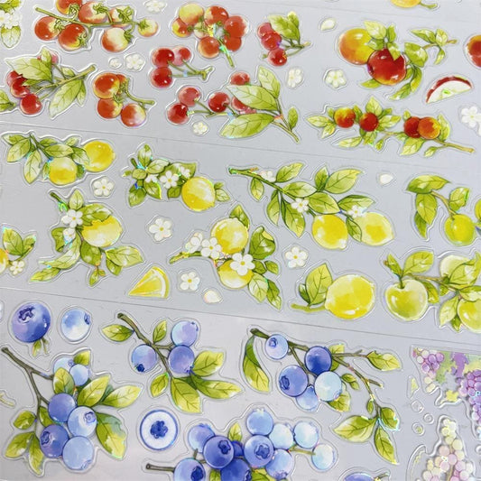 Die-Cut One Cycle Fruit Medley PETi Tape