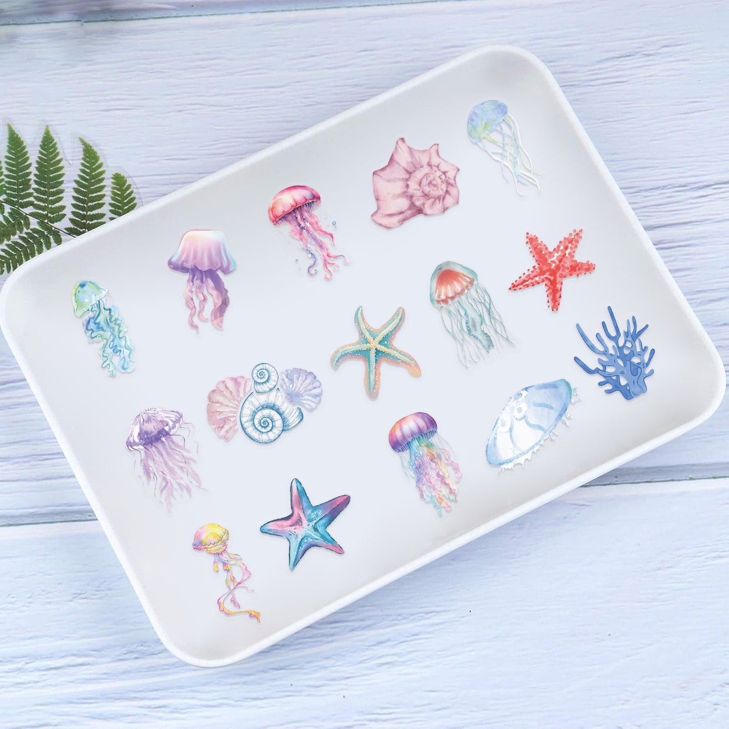 50PCS Jellyfish Series Stickers