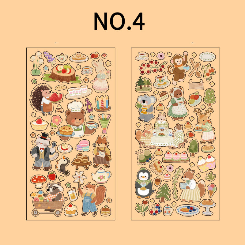 Cute Cartoon Decorative Stickers