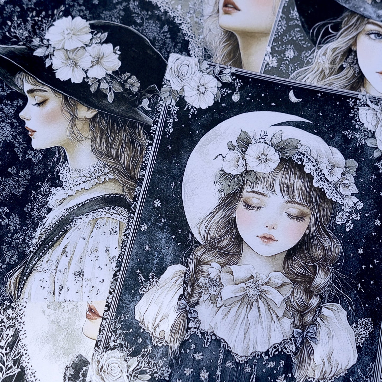 Moonlight Elf Scrapbook Paper