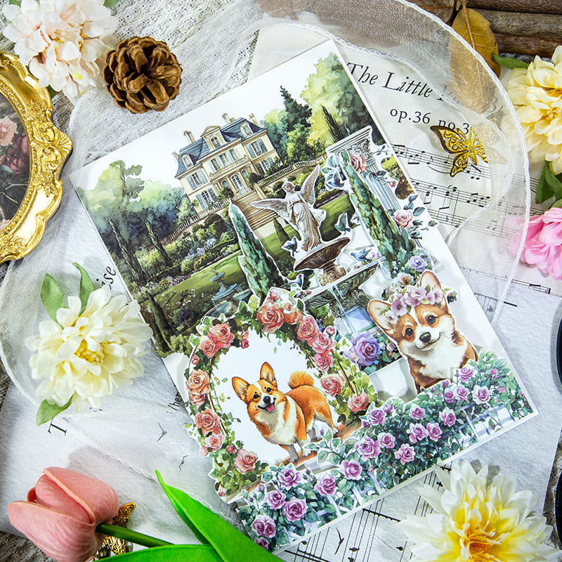 Puppy sticker book
