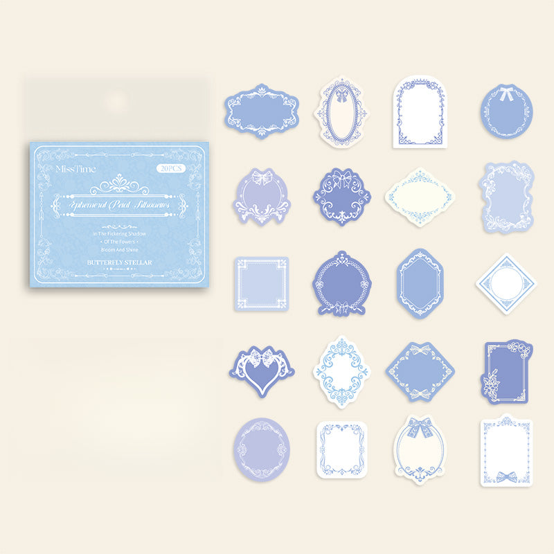 Vintage Irregular-Shaped Sticky Note