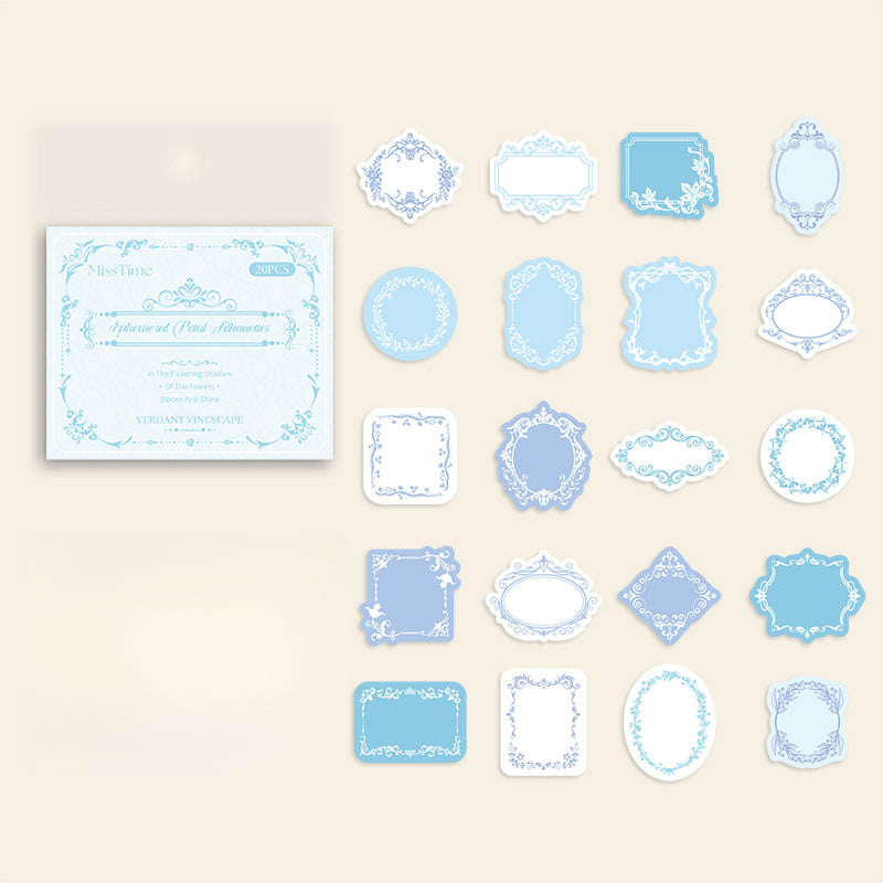 Vintage Irregular-Shaped Sticky Note