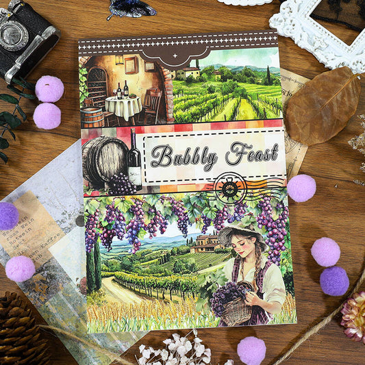 Banquet-Themed Sticker Book