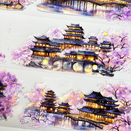 One Cycle Bridge and Historic Architecture PET Tape