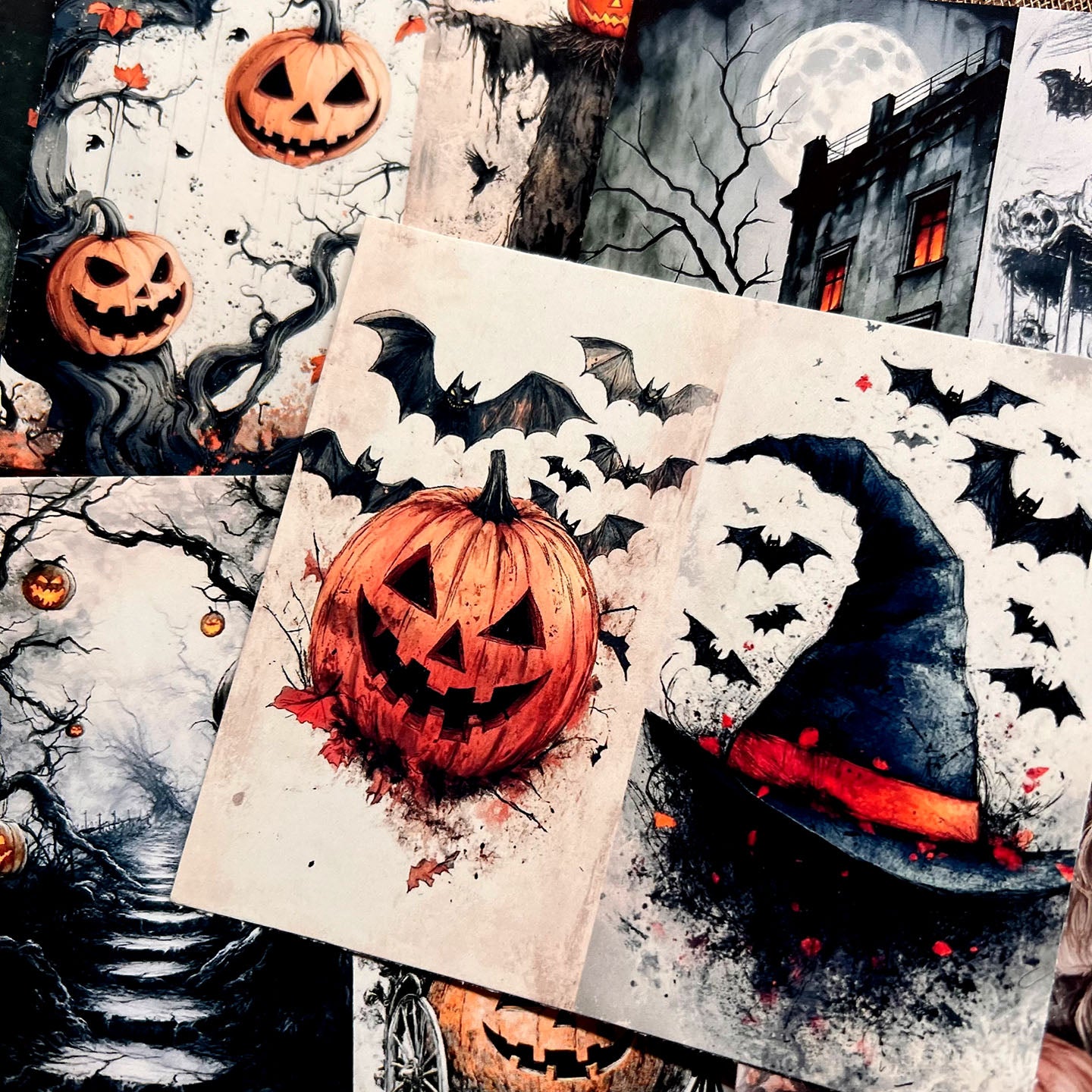 Halloween Scrapbook Paper