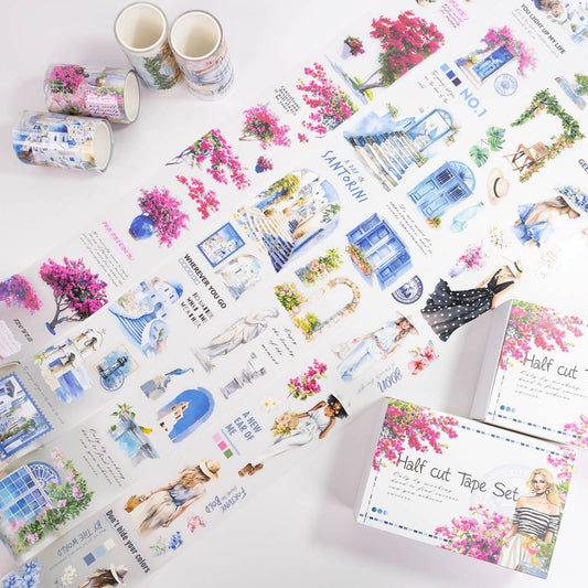 4PCS Scenic Series PET Tape