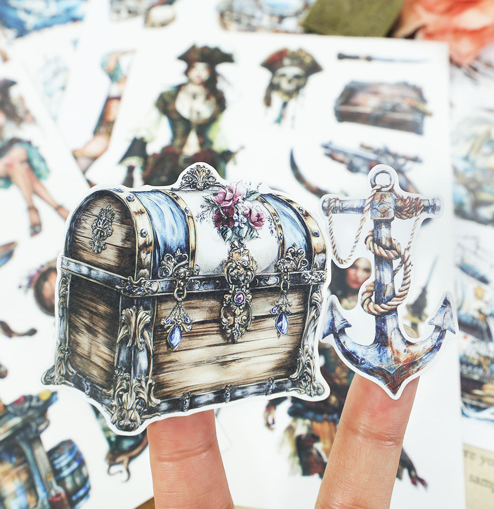 Pirate Theme Sticker Book