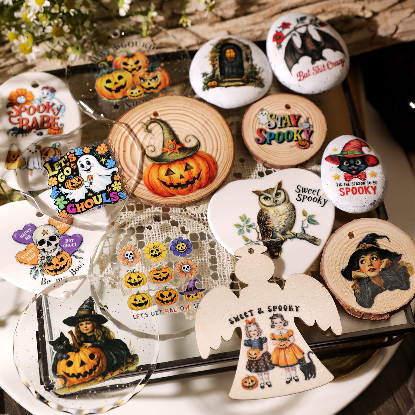 Halloween Theme Transfer Sticker